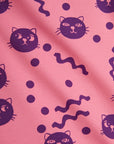 [mini rodini]   Squiggly cats aop ss tee