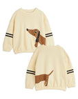 [mini rodini]   Dog sp stripes sweatshirt