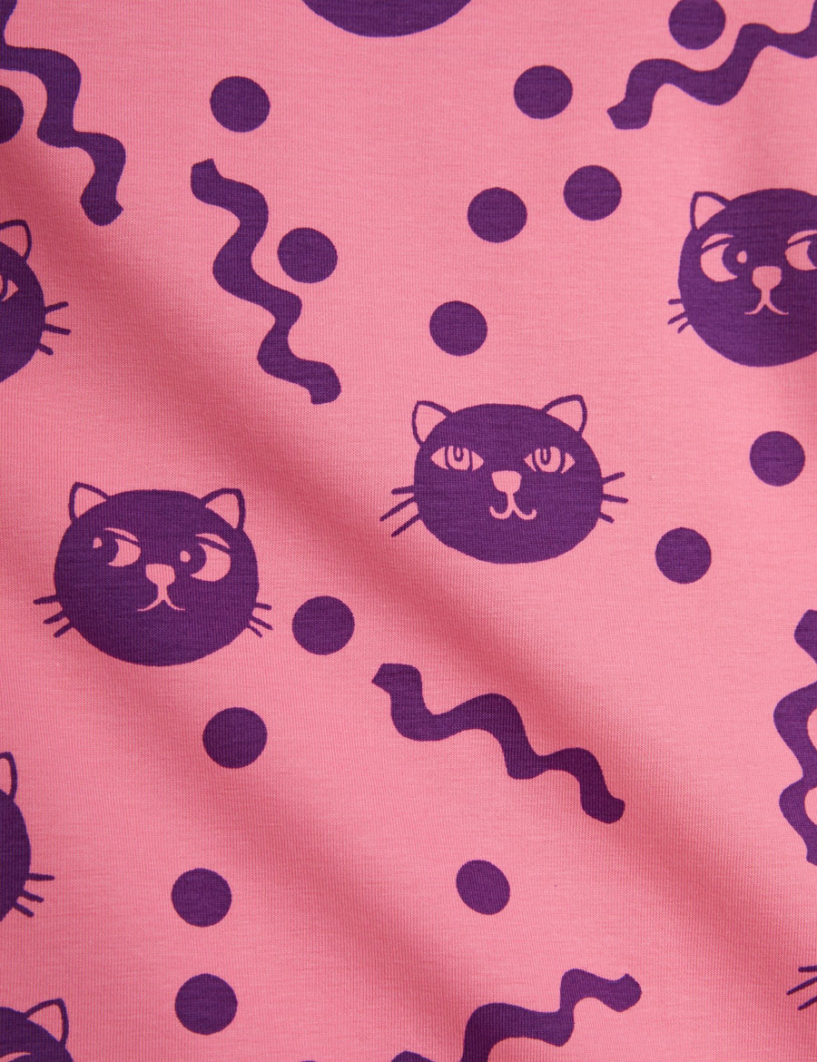 [mini rodini]   Squiggly cats aop leggings