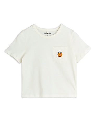 [mini rodini]   Ladybugs emb ss tee