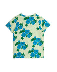 [mini rodini]   Blue roses aop ss tee