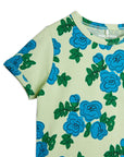 [mini rodini]   Blue roses aop ss tee