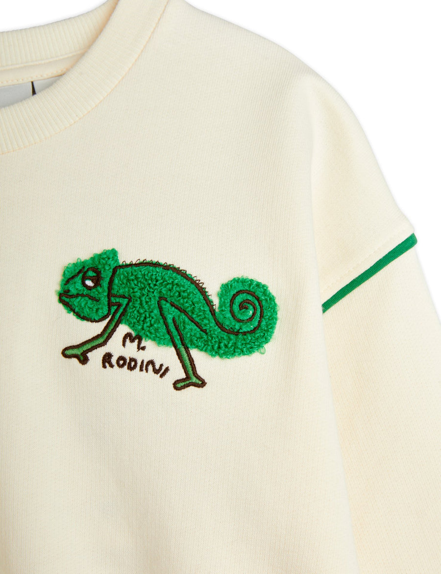 [mini rodini]   Lizard chenille sweatshirt