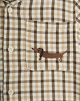 [mini rodini]   Gingham yd woven shirt