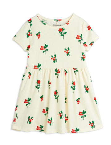 [mini rodini]   Lingonberries aop ss dress