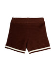 [mini rodini]   Lizard patch crochet knit shorts