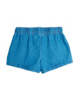 [mini rodini]   Note emb lightweight denim shorts