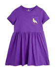 [mini rodini]   Seagull emb ss dress