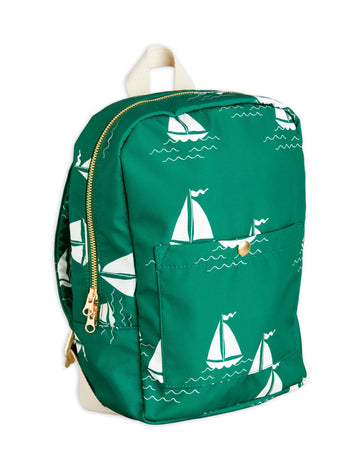 [mini rodini]   Sailing boats aop backpack