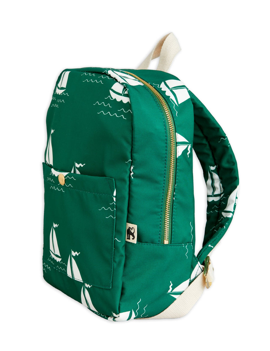 [mini rodini]   Sailing boats aop backpack