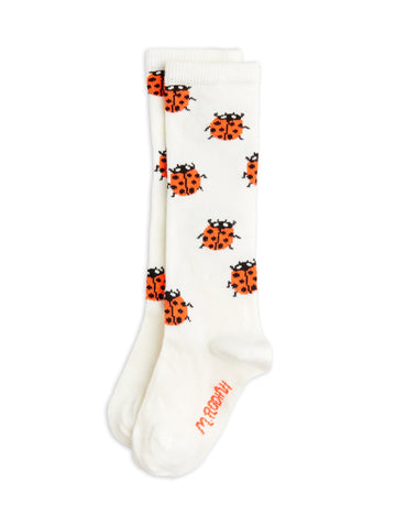 [mini rodini]   Ladybugs knee-high socks