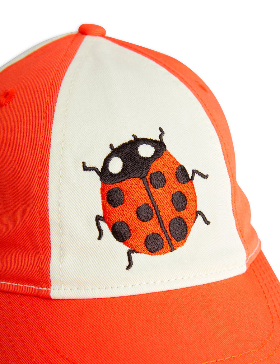 [mini rodini]   Ladybugs emb soft cap