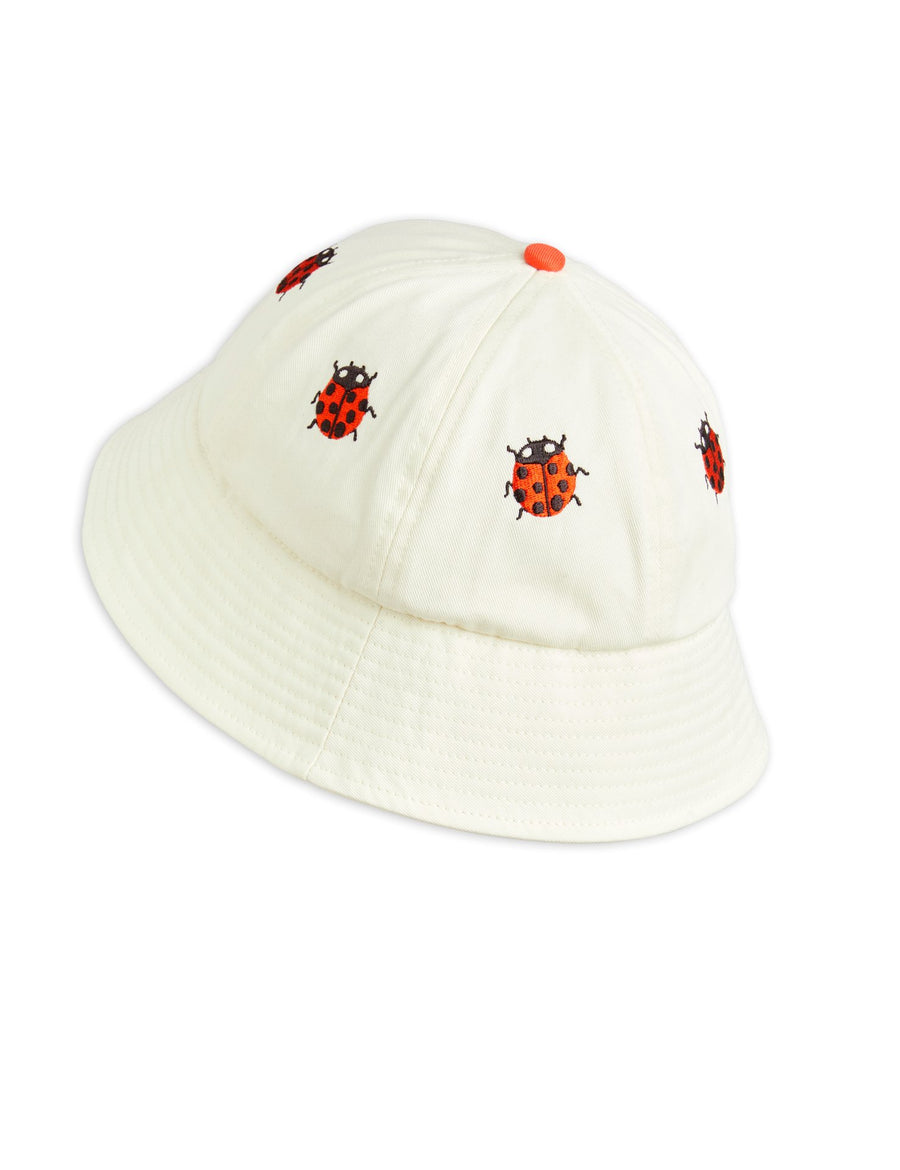 [mini rodini]   Ladybug emb sun hat