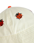 [mini rodini]   Ladybug emb sun hat