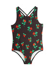 [mini rodini]   Lingonberries aop swimsuit