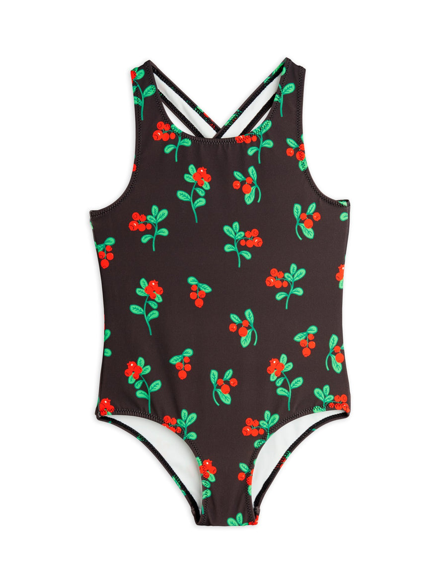 [mini rodini]   Lingonberries aop swimsuit