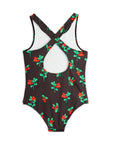 [mini rodini]   Lingonberries aop swimsuit