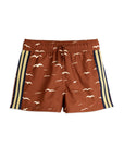 [mini rodini]   Seagull aop swim shorts