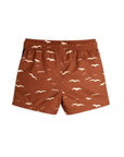 [mini rodini]   Seagull aop swim shorts