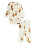 [mini rodini]   Bees aop nb baby set
