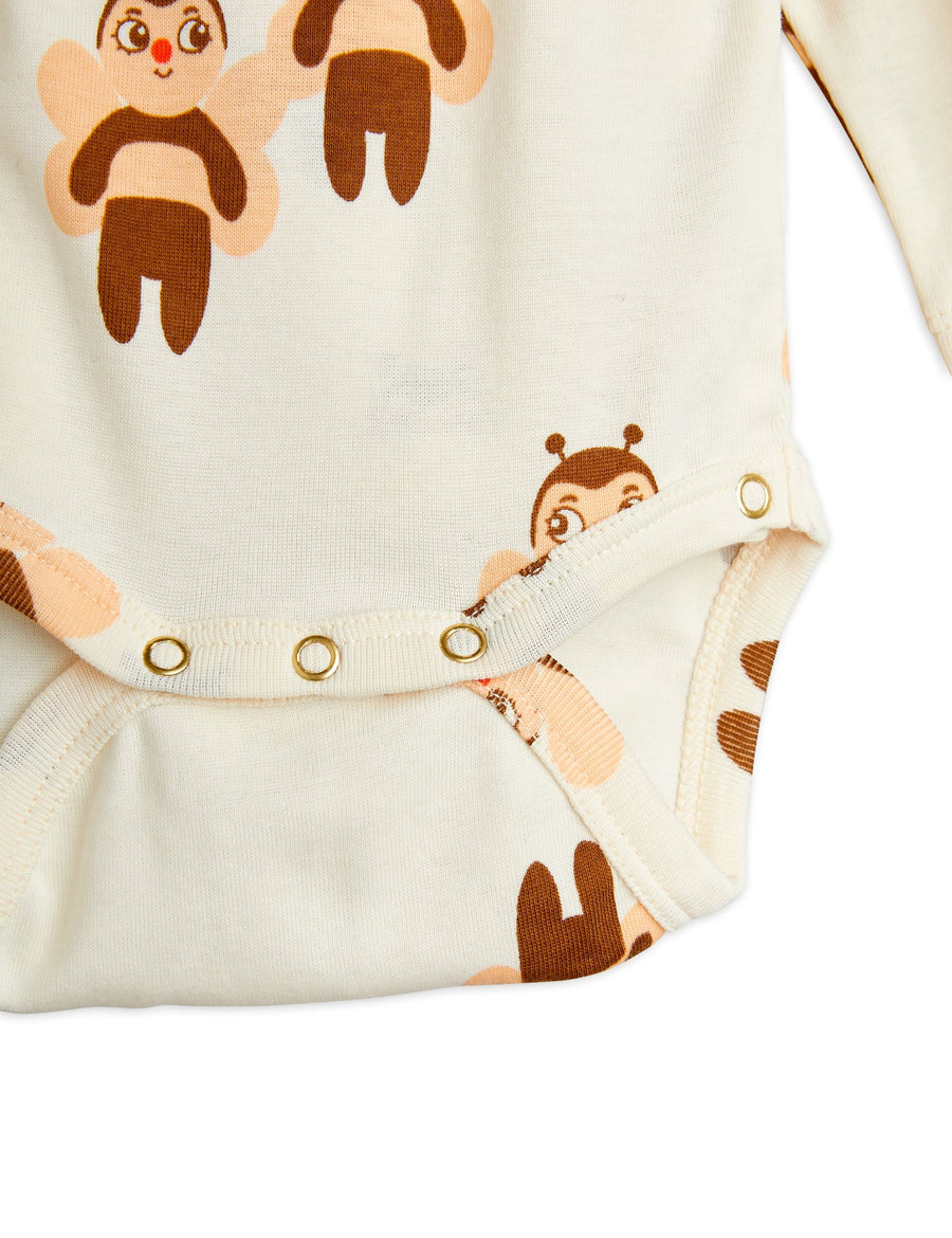 [mini rodini]   Bees aop nb baby set