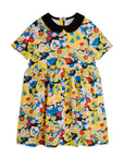 [mini rodini]   Flowers aop ss dress