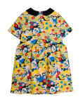 [mini rodini]   Flowers aop ss dress