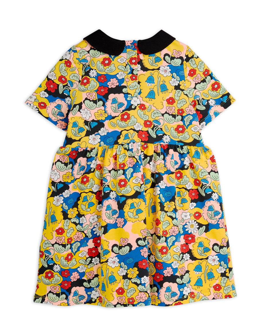 [mini rodini]   Flowers aop ss dress
