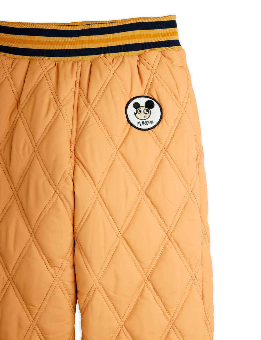 [mini rodini]   Ritzratz patch quilted outerwear trousers