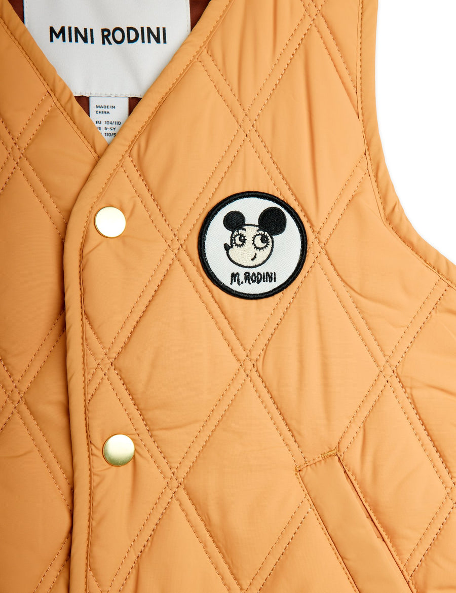 [mini rodini]   Ritzratz patch quilted vest