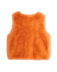 [mini rodini]   Ritzratz patch faux fur vest