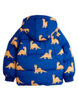 [mini rodini]   Dinos aop hooded puffer