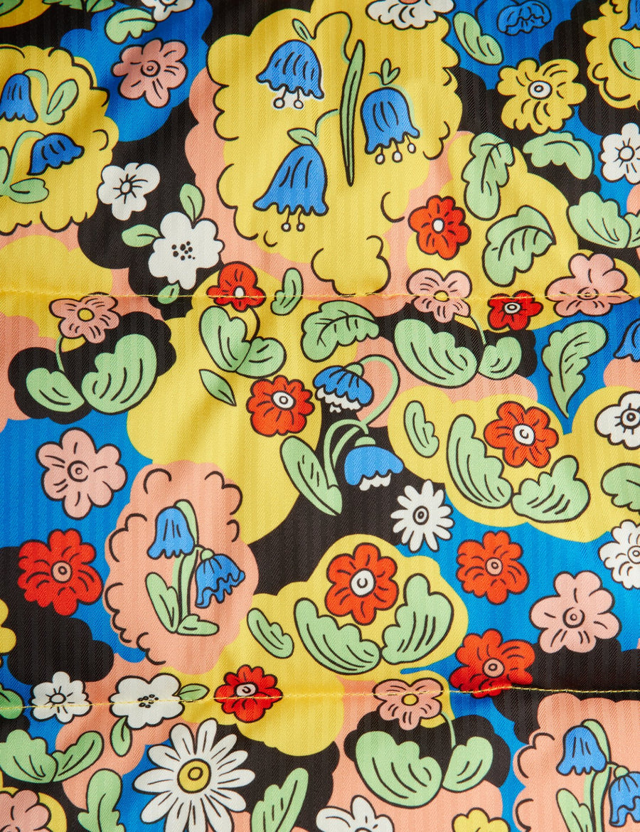 [mini rodini]   Flowers aop citypuffer