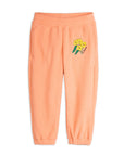 [mini rodini]   Alpine flowers emb double brushed double napped fleece trousers