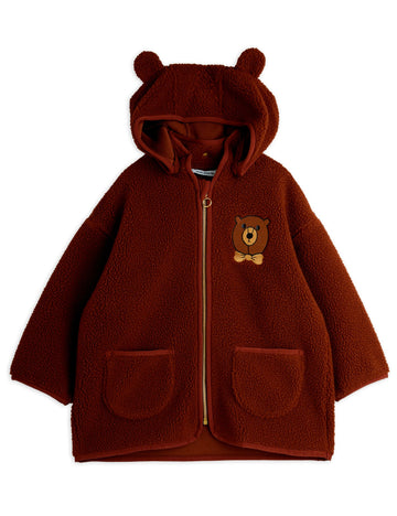 [mini rodini]   Bear emb pile jacket