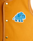 [mini rodini]   Mammoth patch fleece vest