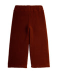 [mini rodini]   Bear emb pile trousers