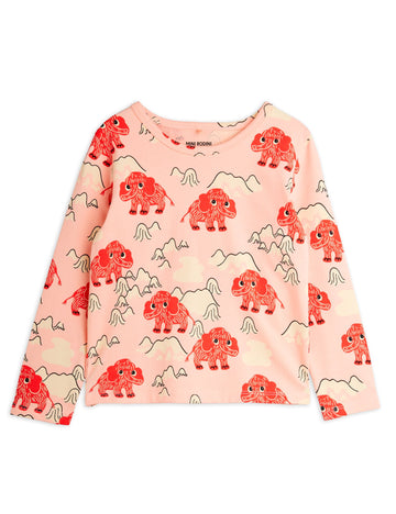 [mini rodini]   Mammoth aop ls tee