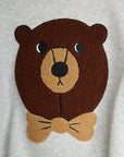 [mini rodini]   Bear chenille sweatshirt