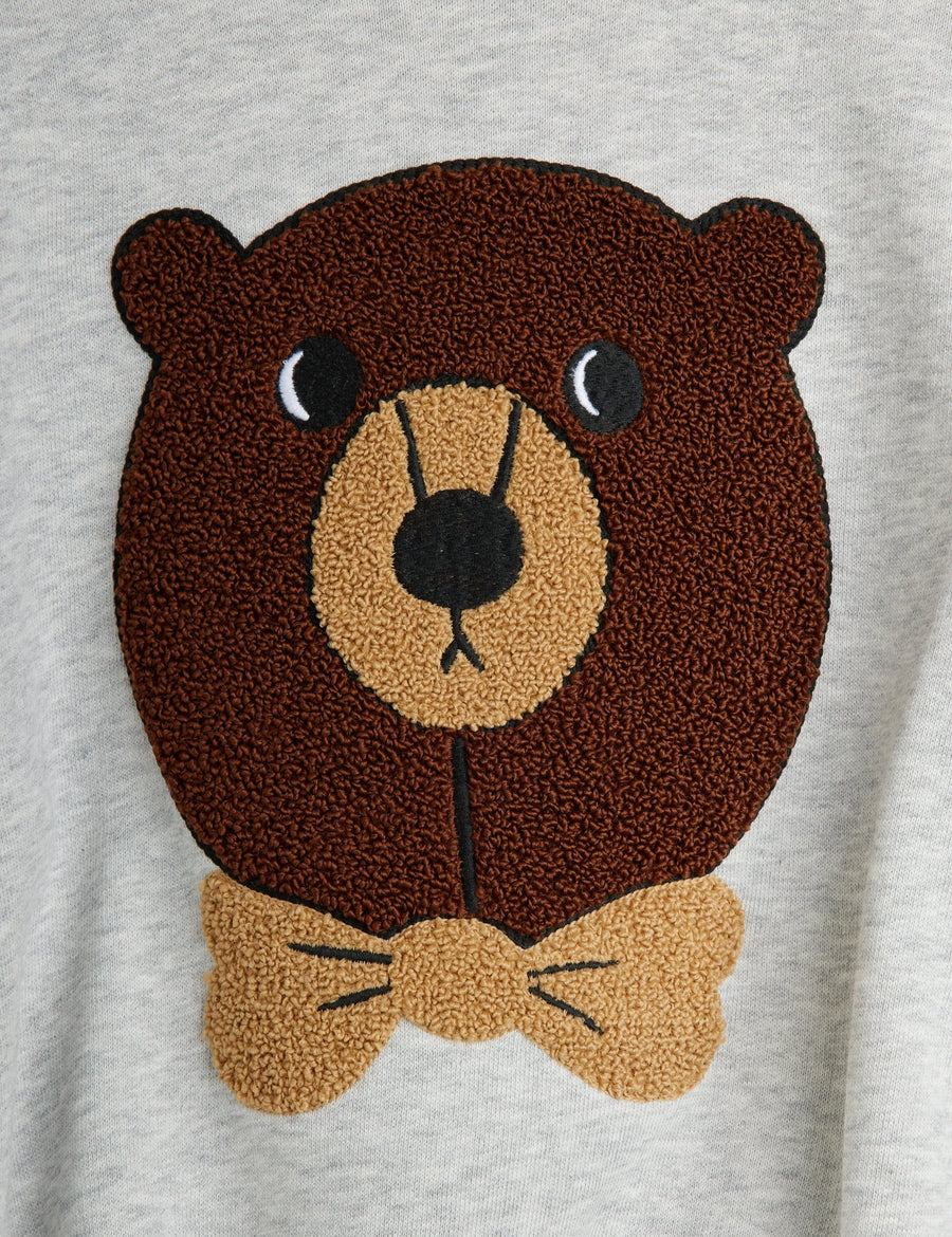 [mini rodini]   Bear chenille sweatshirt