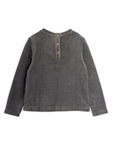 [mini rodini]   Clover emb velour top