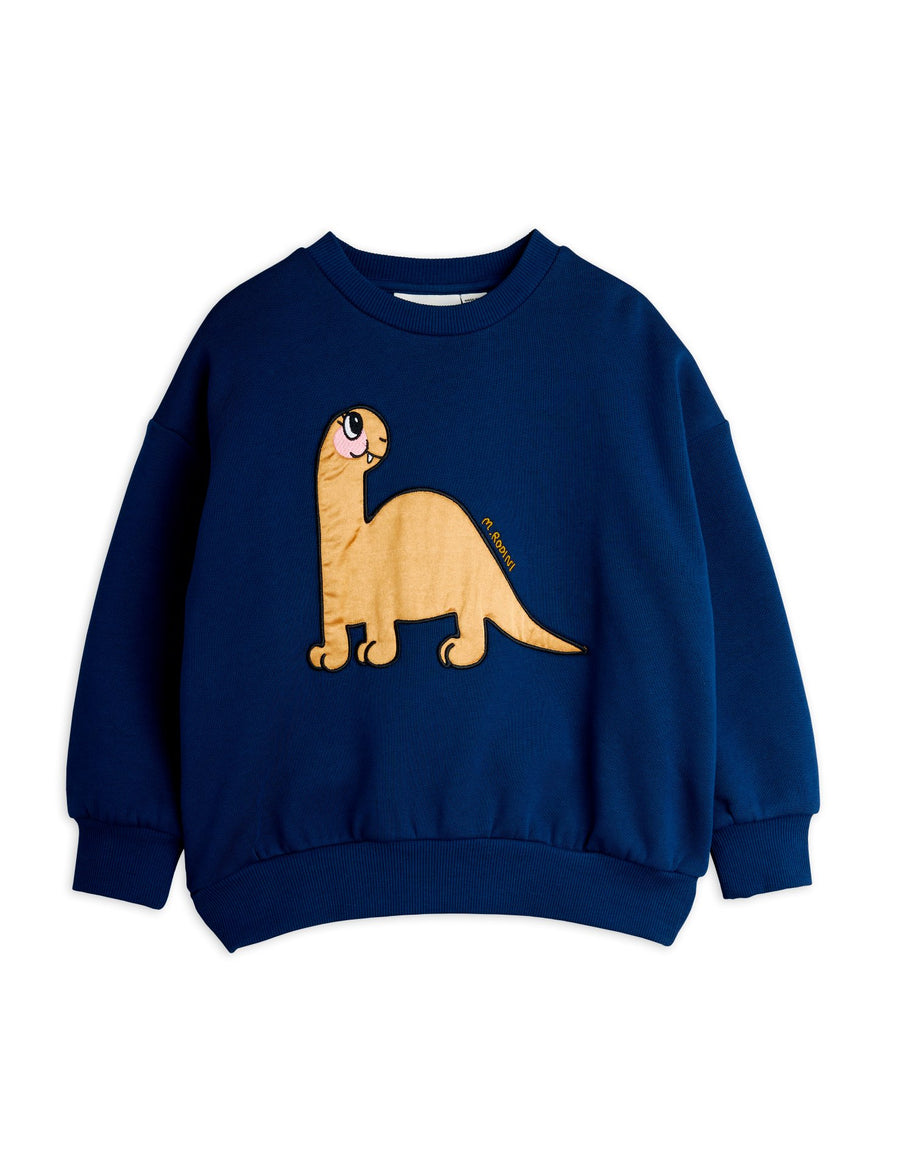 [mini rodini]   Dino application sweatshirt