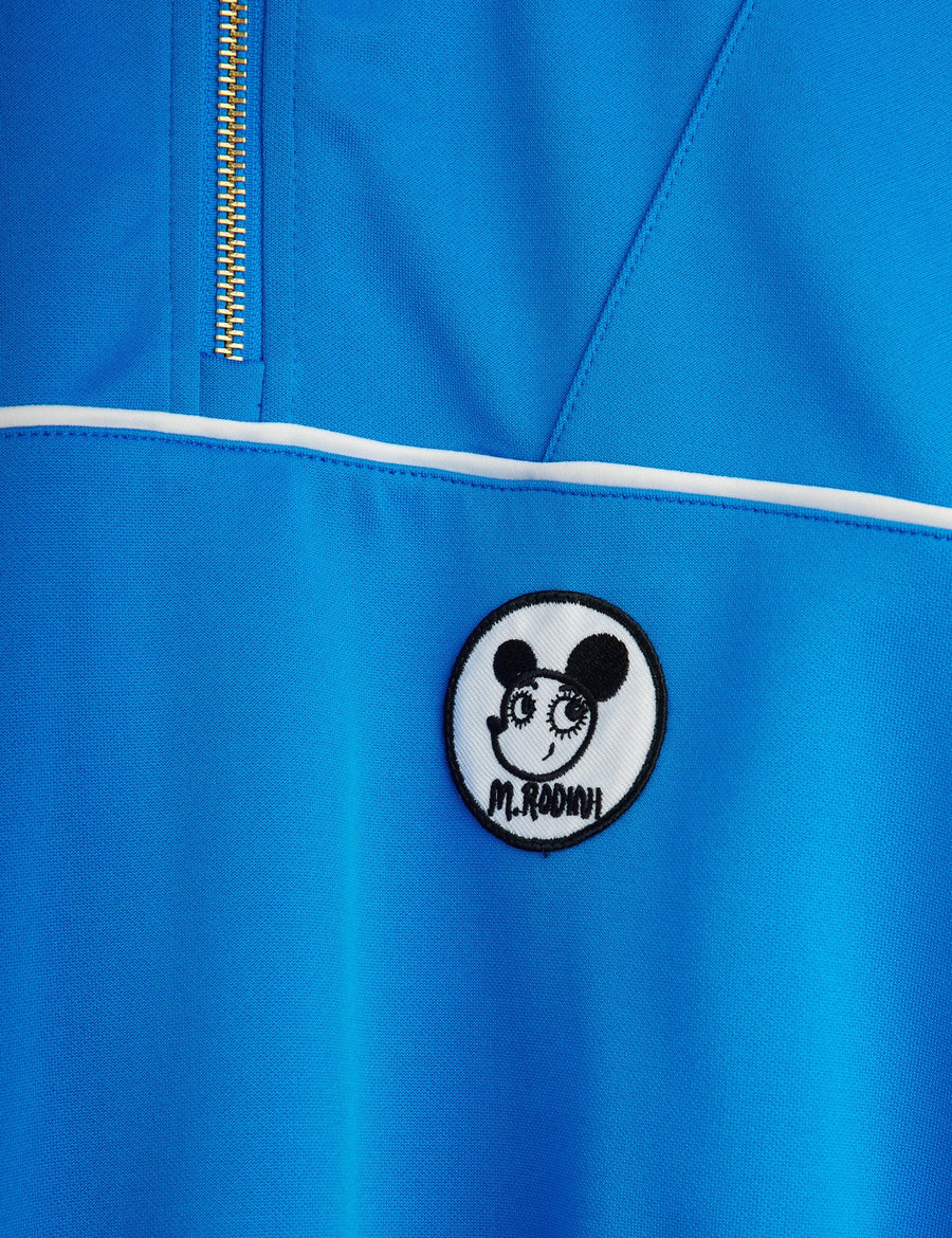 [mini rodini]   Ritzratz patch half zip sweatshirt