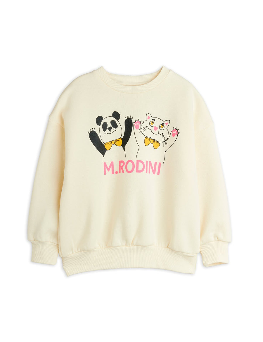 [mini rodini]   Panda & cat sp sweatshirt