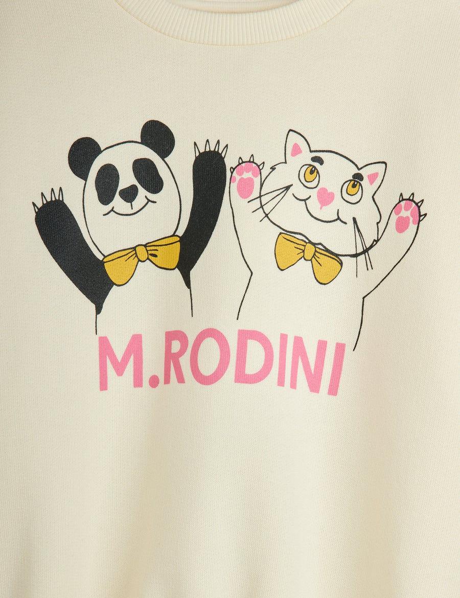 [mini rodini]   Panda & cat sp sweatshirt