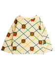 [mini rodini]   Bear check aop ls tee