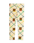 [mini rodini]   Bear check aop leggings
