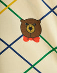 [mini rodini]   Bear check aop leggings