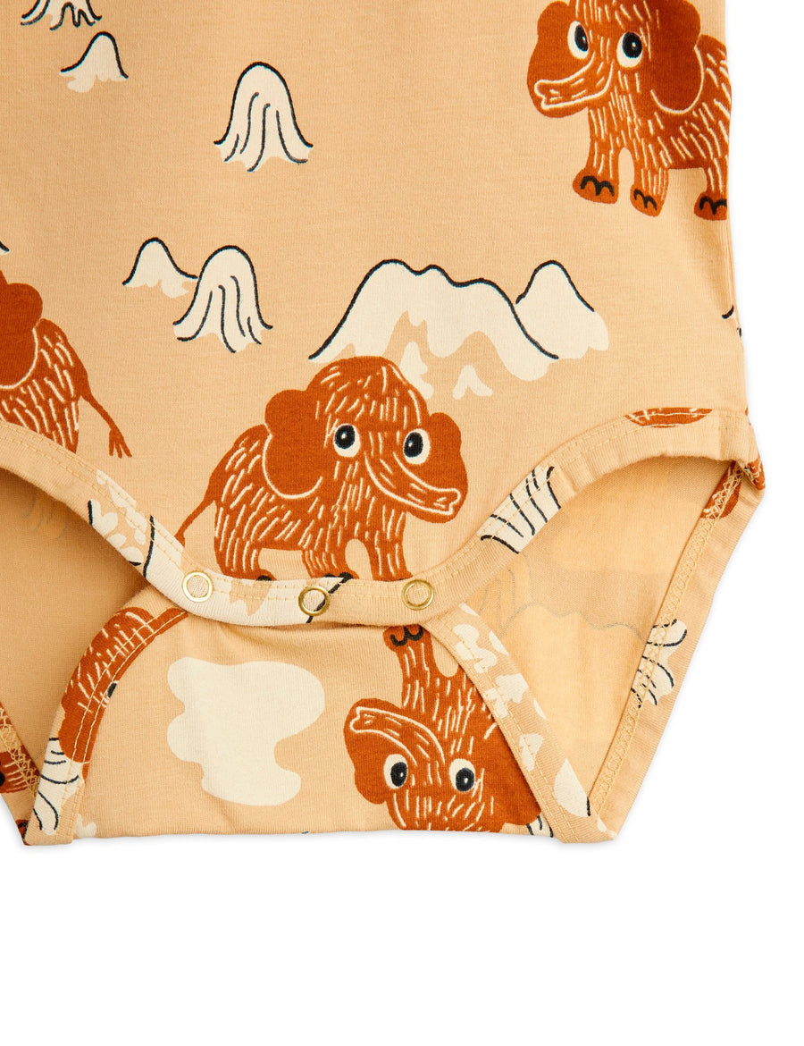 [mini rodini]   Mammoth aop baby set