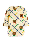[mini rodini]   Bear check aop ls body